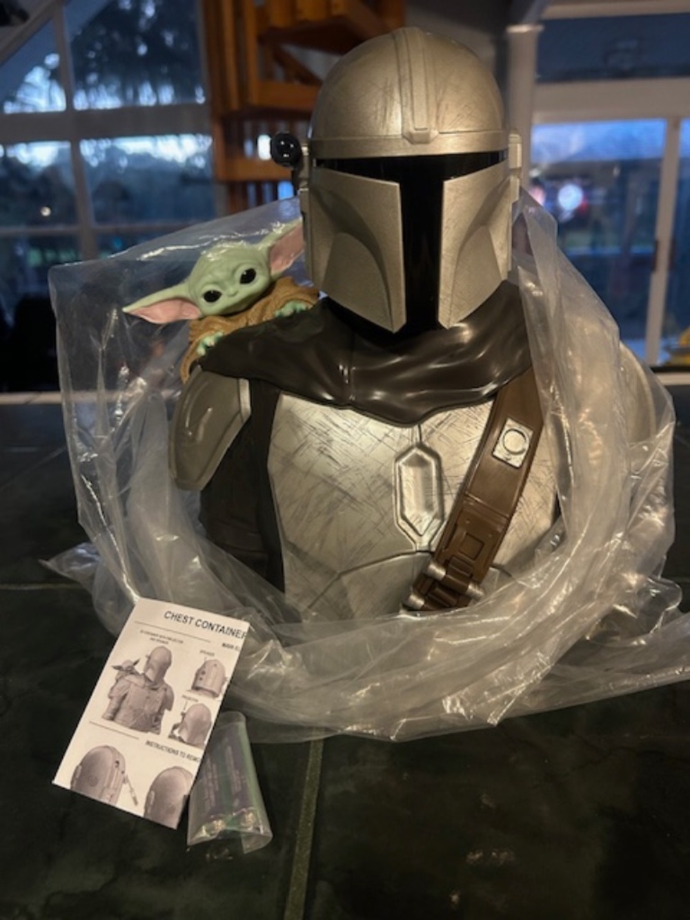 Star Wars MANDALORIAN AND GROGU Movie "Clan of 2" Regal Popcorn Bucket - NWT